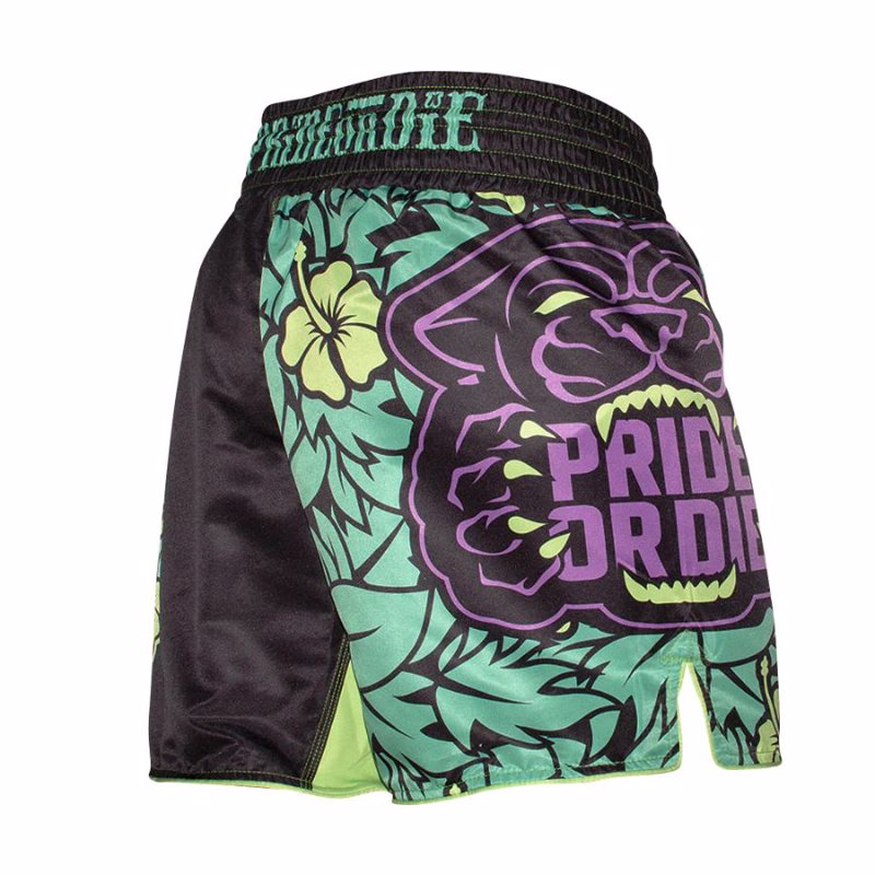 Pride Or Die stay hungry MMA Shorts - Black
